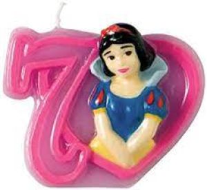 Candles - Disney Princess Candle - assorted